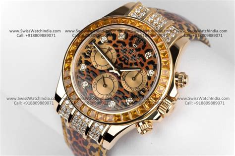 replica diamond rolex watches leopard|rolex panda wrist check.